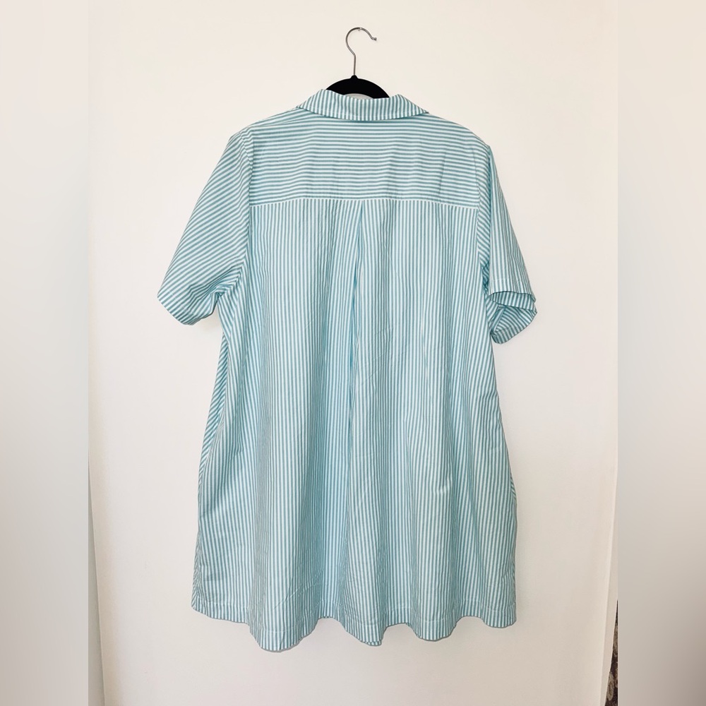 Anthropologie The Pollie Short-Sleeve Swing Tunic Mini Dress: embroidered - Picture 6 of 12